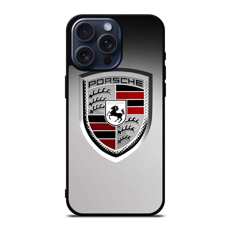 PORSCHE CAR LOGO iPhone 15 Pro Max Case
