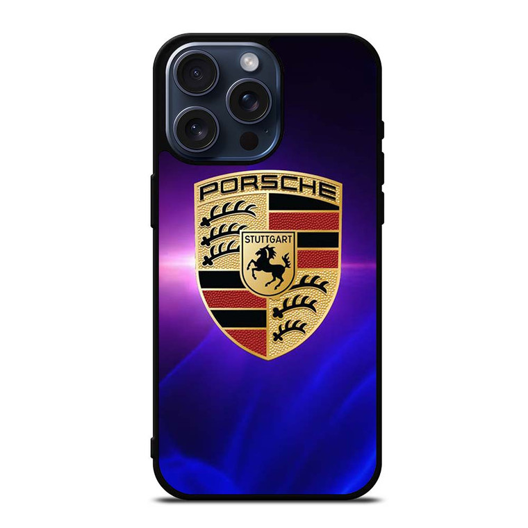 PORSCHE LOGO iPhone 15 Pro Max Case