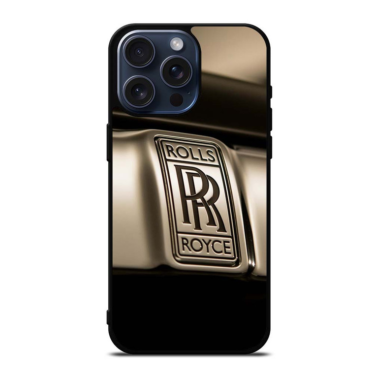 ROLLS ROYCE EMBLEM 2 iPhone 15 Pro Max Case ROLLS ROYCE EMBLEM 2 iPhone 15 Pro Max Case