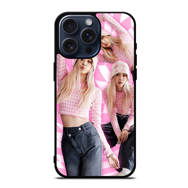 ROSE BLACKPINK PRETTY iPhone 15 Pro Max Case