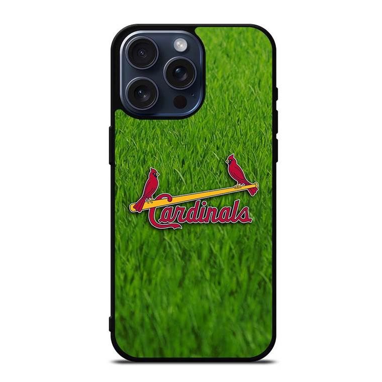SAINT LOUIS CARDINALS GRASS LOGO iPhone 15 Pro Max Case