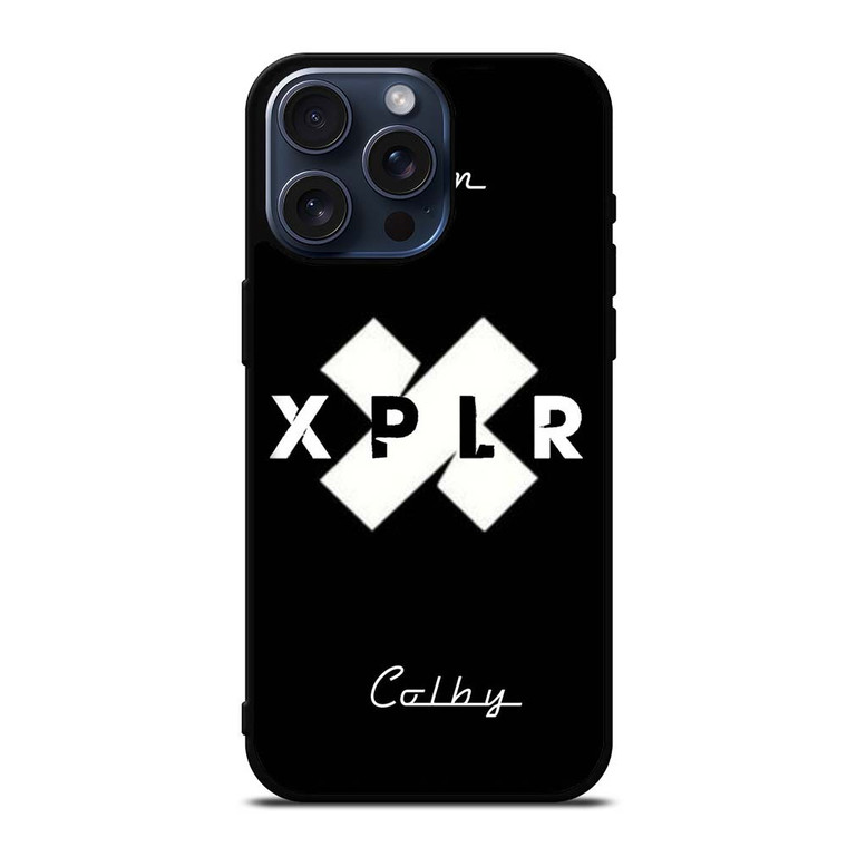 SAM AND COLBY XPLR LOGO iPhone 15 Pro Max Case