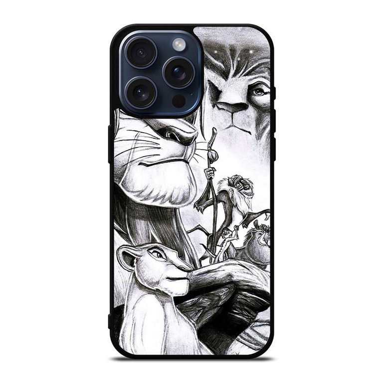 SIMBA THE LION KING ART iPhone 15 Pro Max Case