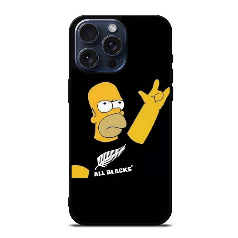 SIMPSON ALL BLACKS iPhone 15 Pro Max Case