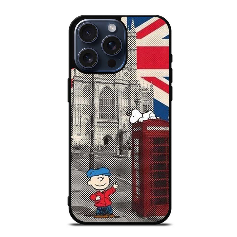 SNOOPY BOX TELEPHONE iPhone 15 Pro Max Case