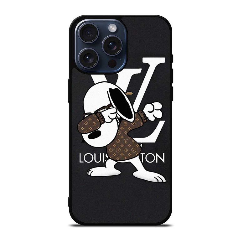SNOOPY LOUIS VUITTON DAB STYLE iPhone 15 Pro Max Case
