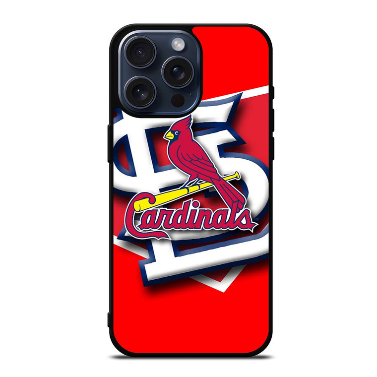 ST LOUIS CARDINALS MLB LOGO iPhone 15 Pro Max Case