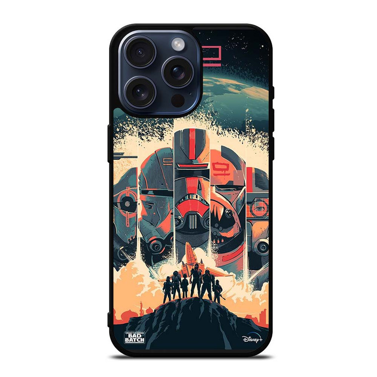 STAR WARS THE BAD BATCH PICT iPhone 15 Pro Max Case