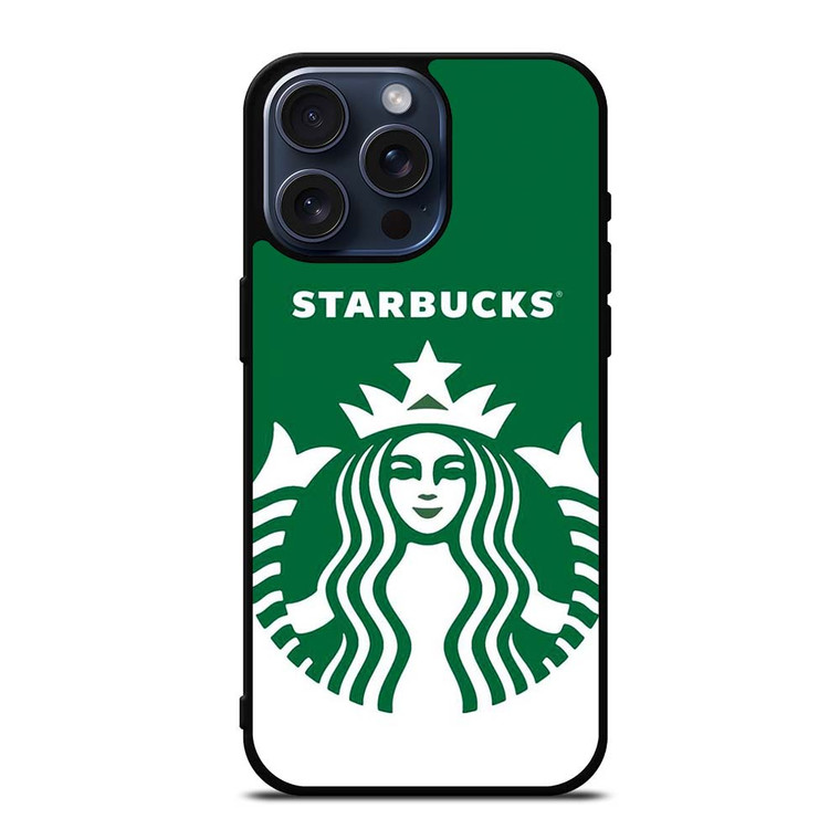STARBUCKS COFFEE GREEN WALL iPhone 15 Pro Max Case