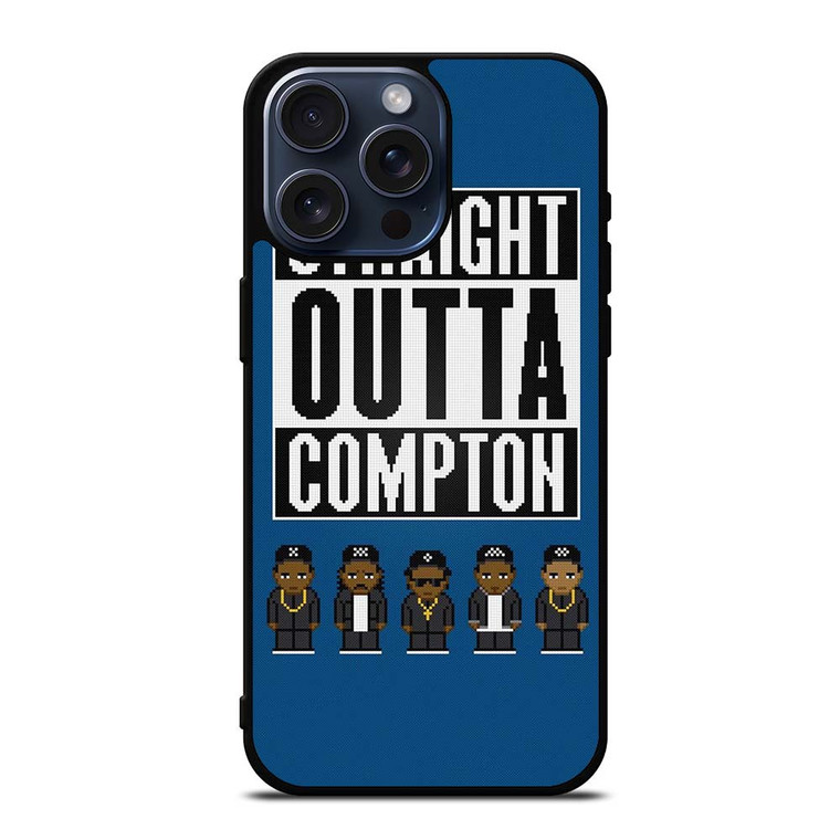 STRAIGHT OUTTA COMPTON HIP HOP iPhone 15 Pro Max Case