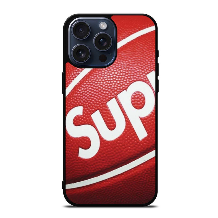 SUPREME BASKET BALL iPhone 15 Pro Max Case
