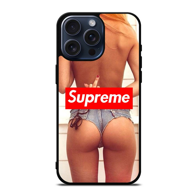 SUPREME SEXY GIRL iPhone 15 Pro Max Case