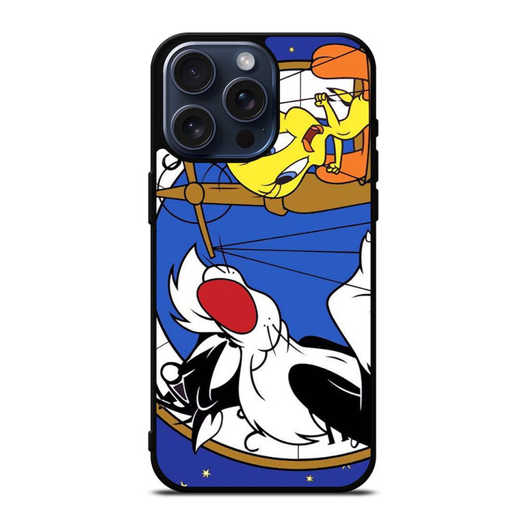 SYLVESTER AND TWEETY CARTOON iPhone 15 Pro Max Case SYLVESTER AND TWEETY CARTOON iPhone 15 Pro Max Case
