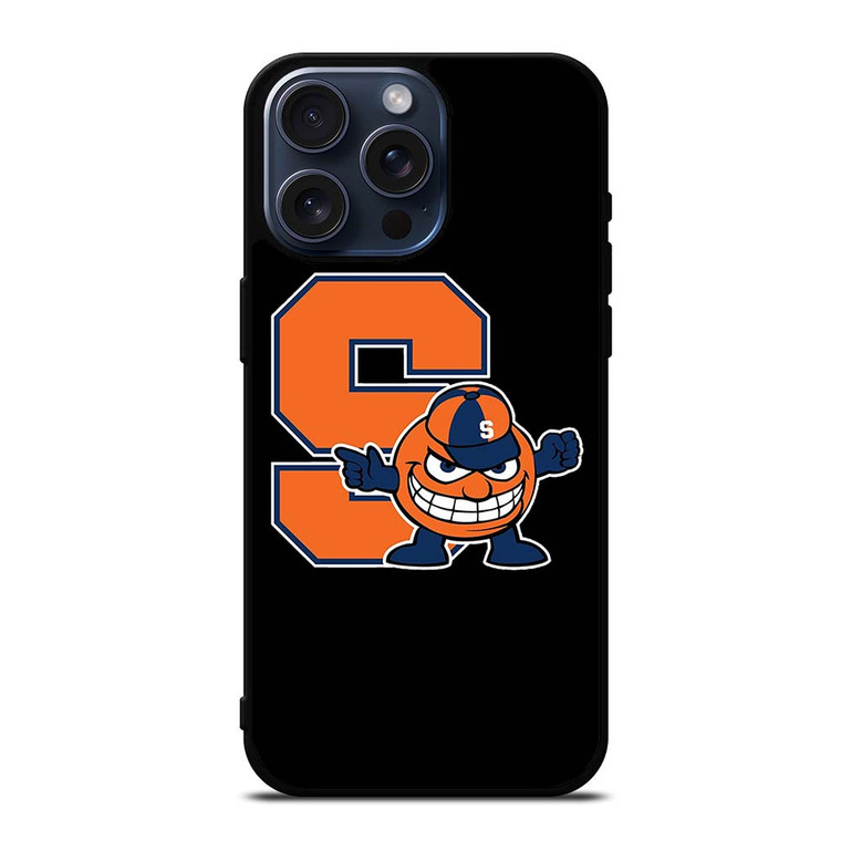 SYRACUSE ORANGE FOOTBALL LOGO iPhone 15 Pro Max Case