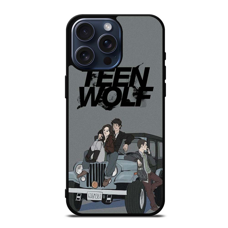 TEEN WOLF CARTOON iPhone 15 Pro Max Case TEEN WOLF CARTOON iPhone 15 Pro Max Case