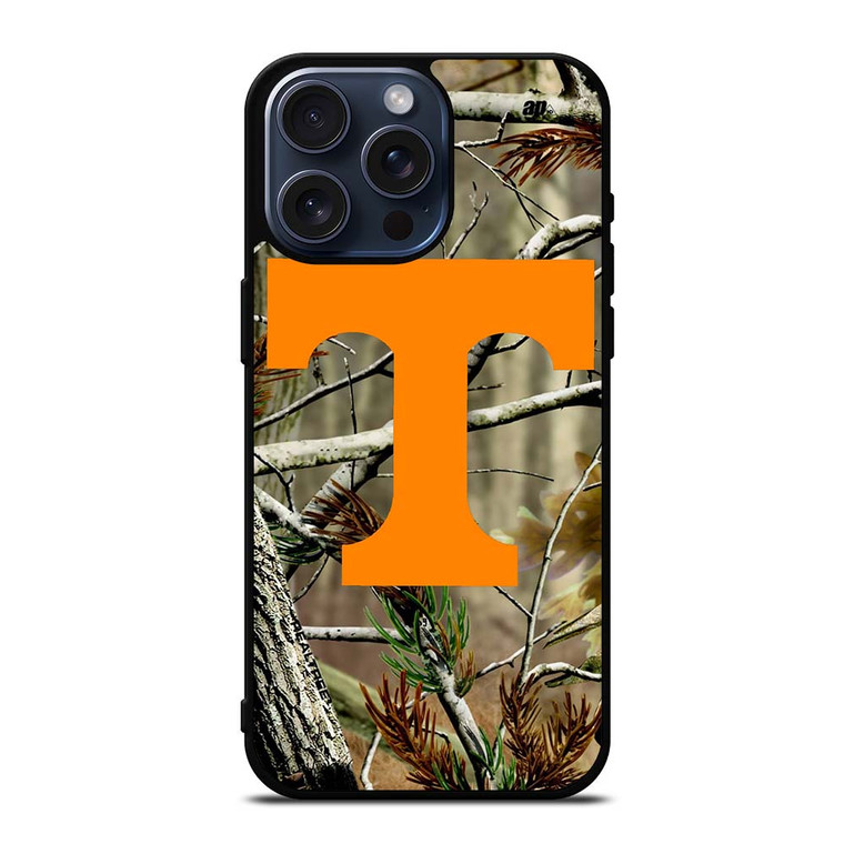 TENNESSEE VOLUNTEERS CAMO LOGO iPhone 15 Pro Max Case