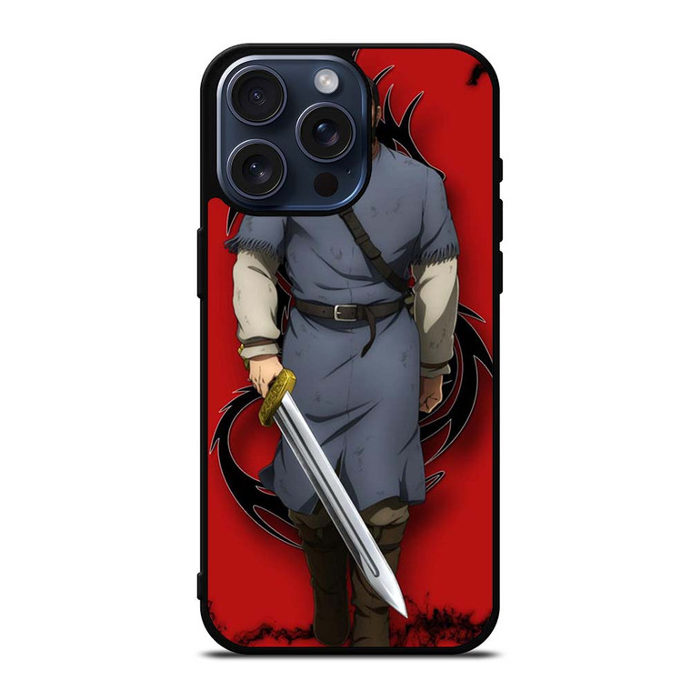 THOR VINLAND SAGA ANIME iPhone 15 Pro Max Case