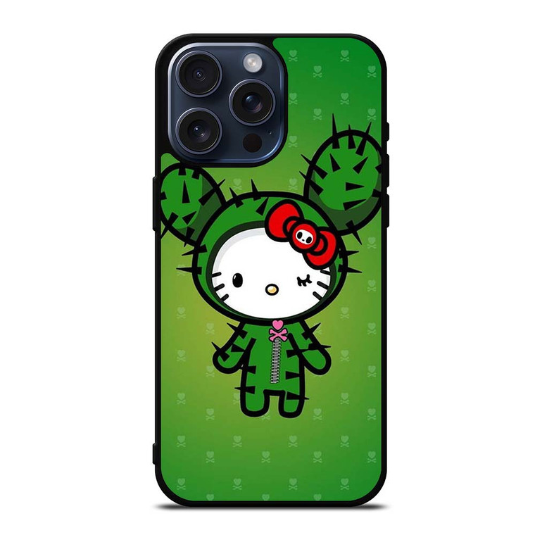 TOKIDOKI HELLO KITTY CACTUS iPhone 15 Pro Max Case