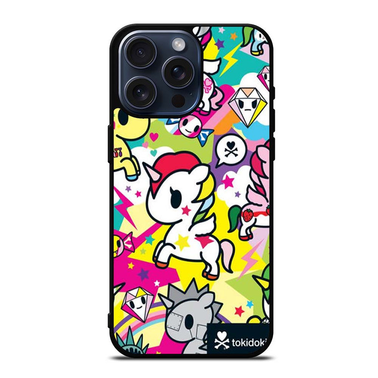 TOKIDOKI UNICORN COLLAGE 2 iPhone 15 Pro Max Case