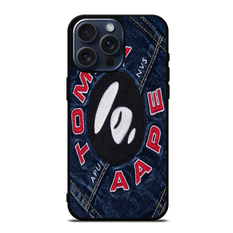 TOMMY HILFIGER A BATHING APE JEANS iPhone 15 Pro Max Case