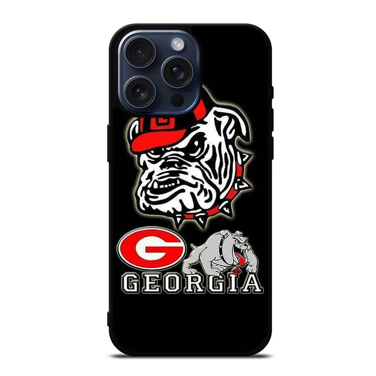 UGA GEORGIA BULLDOGS NFL iPhone 15 Pro Max Case