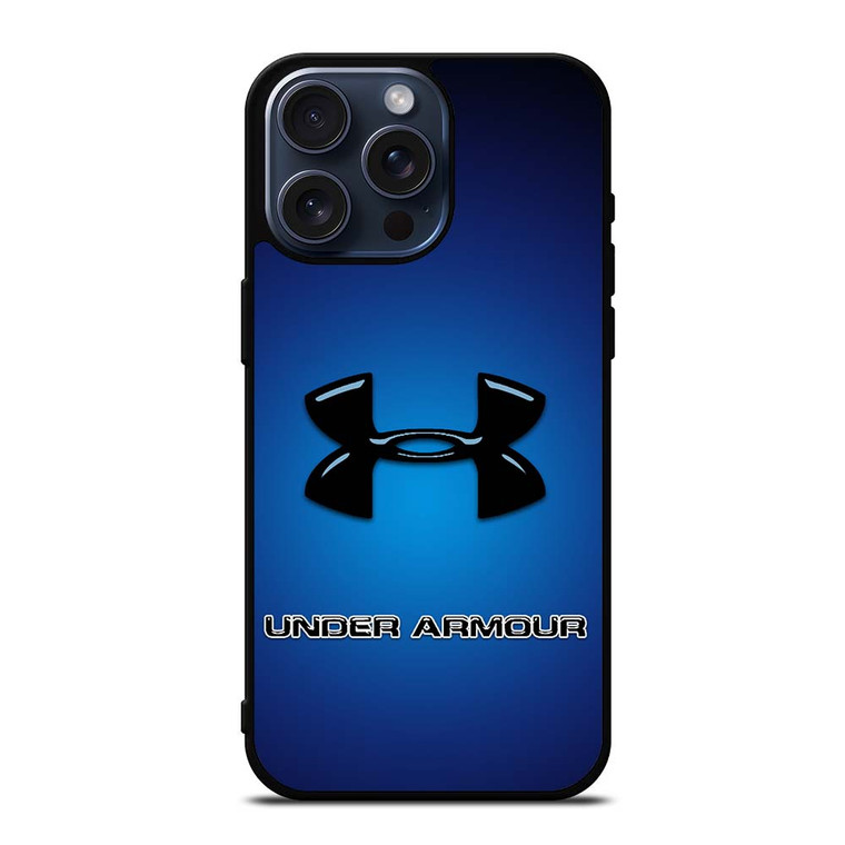 UNDER ARMOUR BLUE LOGO iPhone 15 Pro Max Case