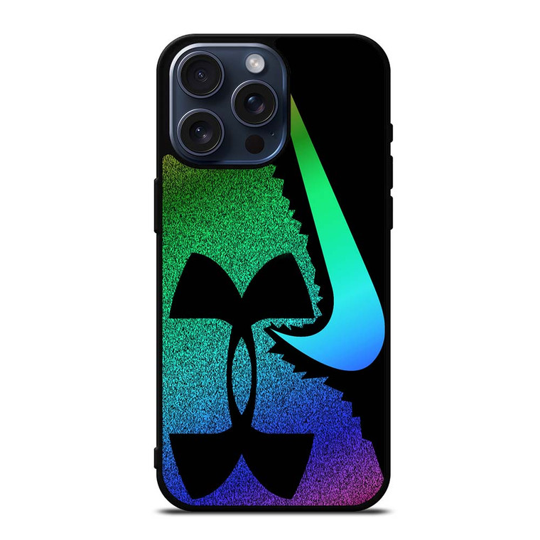 UNDER ARMOUR NIKE COLOR LOGO iPhone 15 Pro Max Case