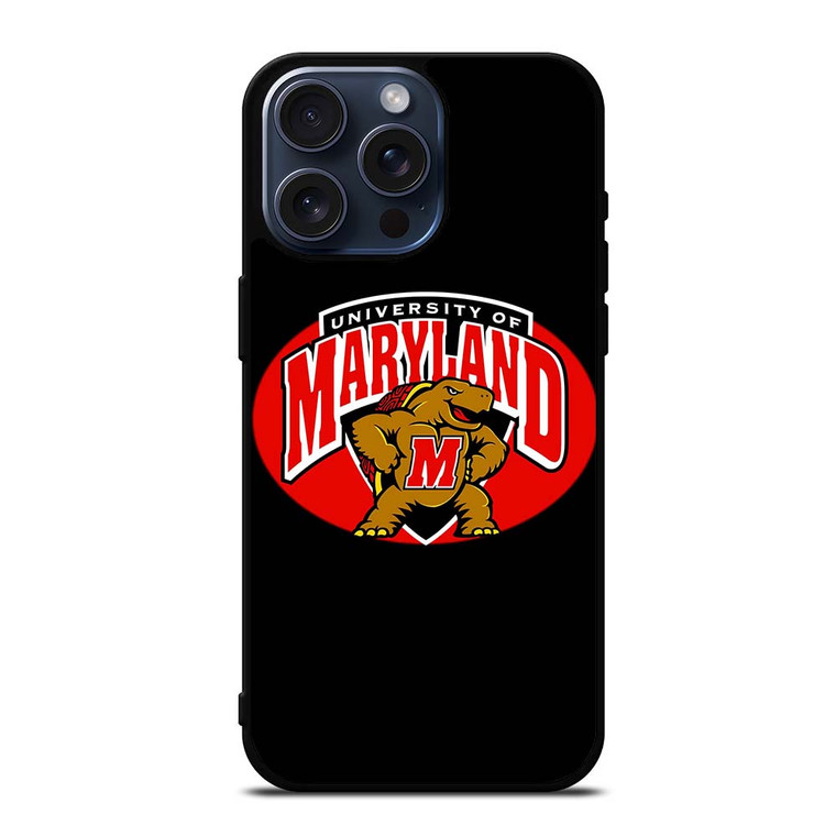 UNIVERSITY OF MARYLAND ICON iPhone 15 Pro Max Case
