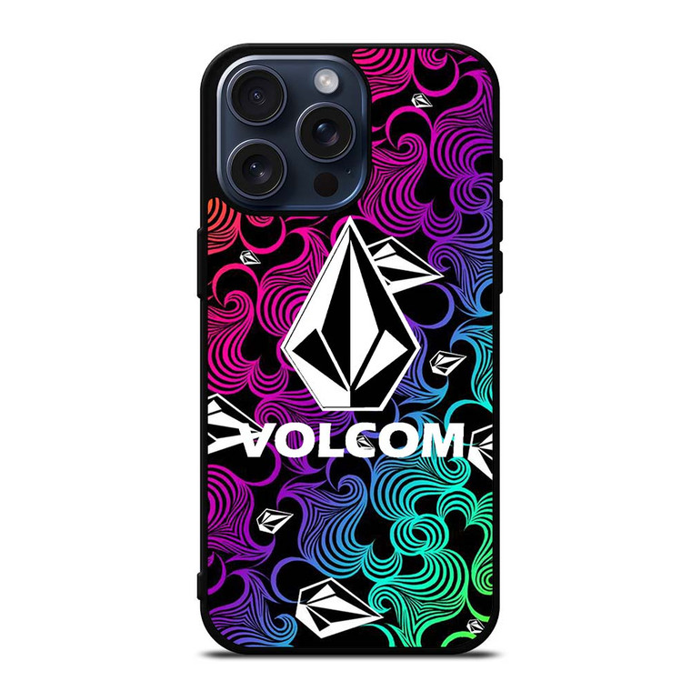 VOLCOM PATTERN LOGO iPhone 15 Pro Max Case