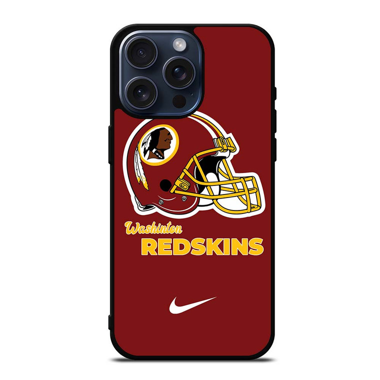 WASHINGTON REDSKINS NIKE HELMET iPhone 15 Pro Max Case