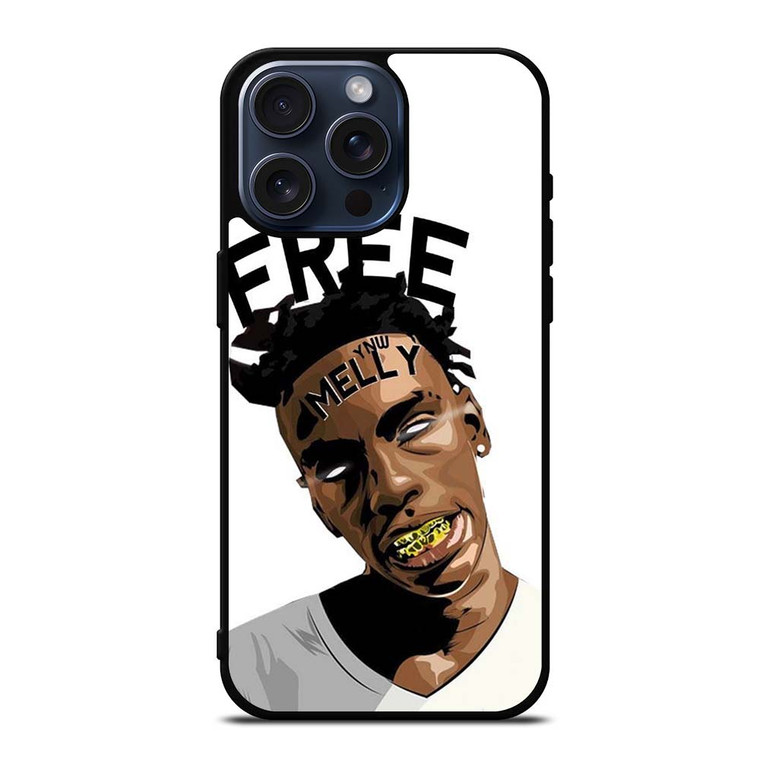 YNW MELLI RAPPER FREE iPhone 15 Pro Max Case YNW MELLI RAPPER FREE iPhone 15 Pro Max Case