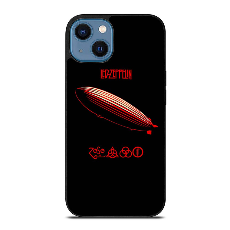 LED ZEPPELIN MOTHERSHIP LOGO iPhone 14 Case