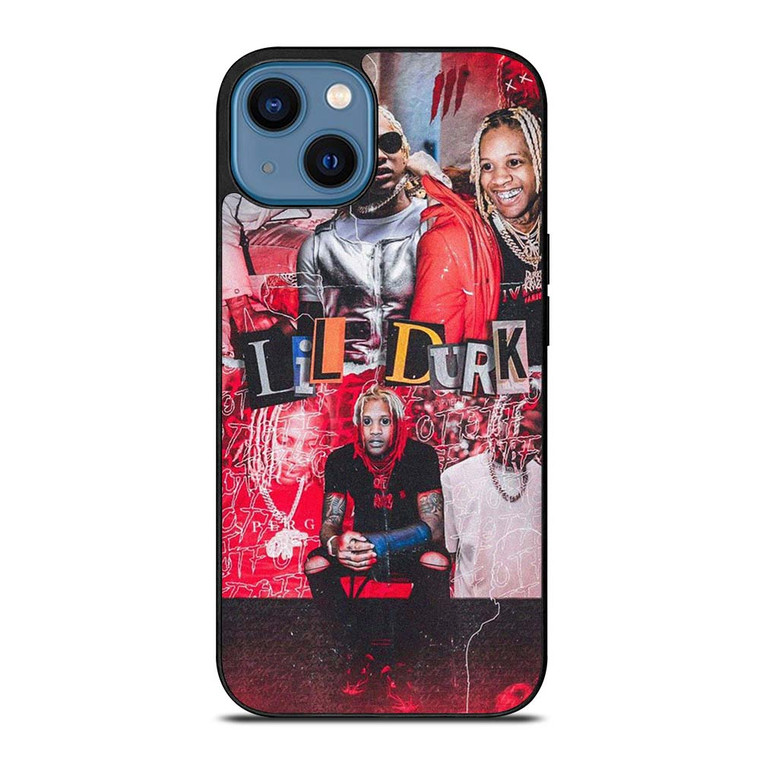 LIL DURK RAPPER COLLAGE iPhone 14 Case