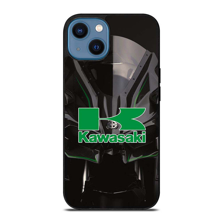 LOGO KAWASAKI MOTOR SPORT MOTOR iPhone 14 Case