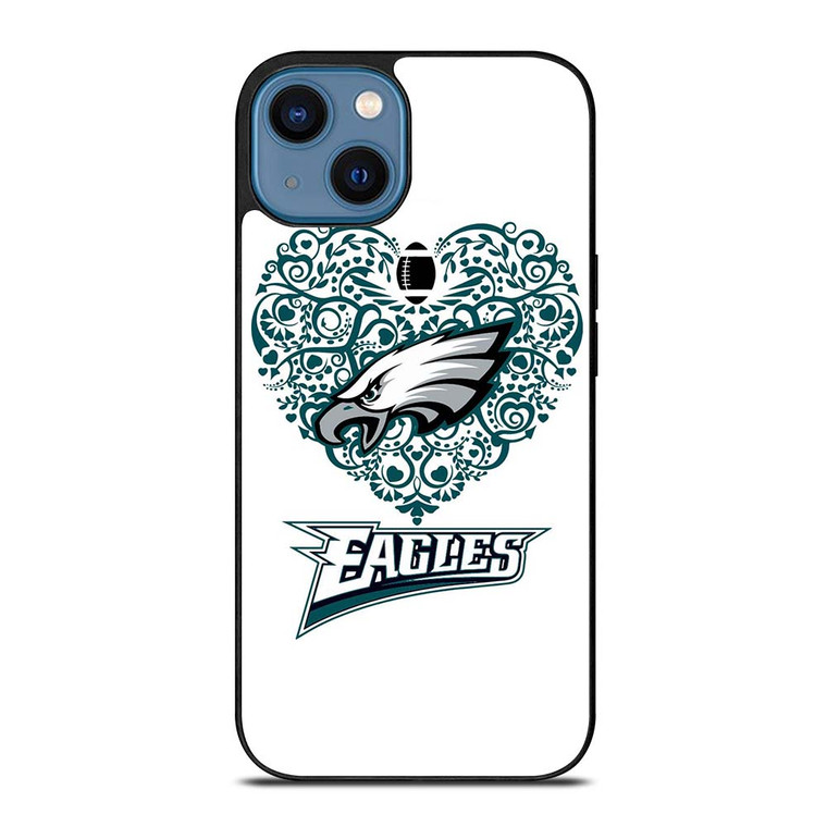 LOVE PHILADELPHIA EAGLES iPhone 14 Case