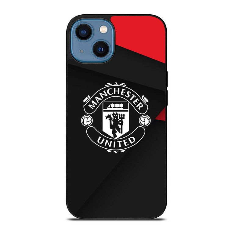MANCHESTER UNITED SOCCER LOGO iPhone 14 Case