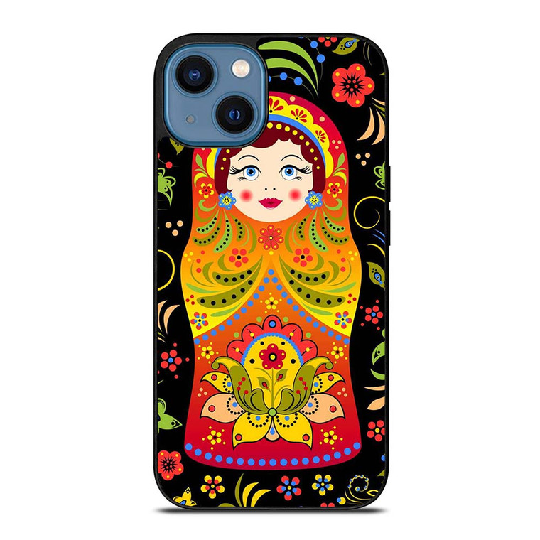 MATRYOSHKA RUSSIAN NESTING DOLLS iPhone 14 Case