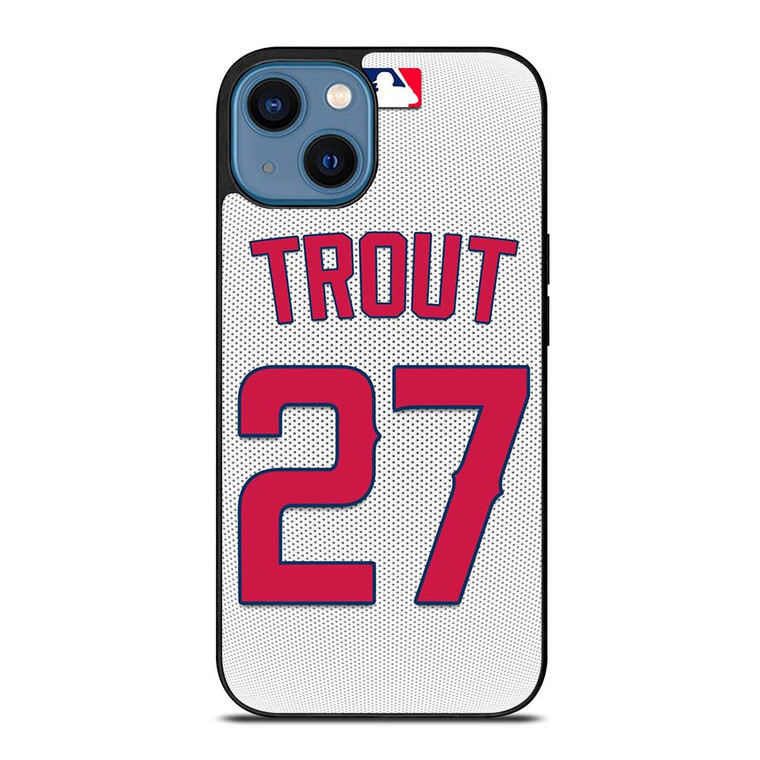 MIKE TROUT LOS ANGELES ANGELS KIT iPhone 14 Case
