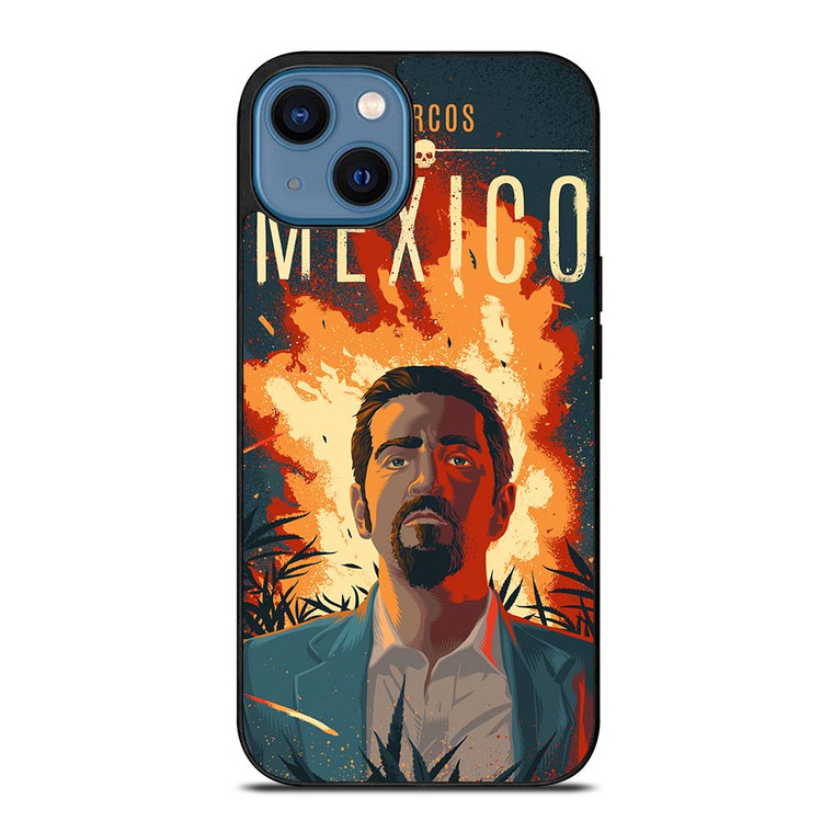 NARCOS MEXICO DIEGO LUNA ART iPhone 14 Case
