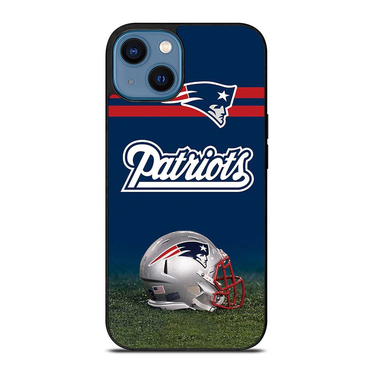 NEW ENGLAND PATRIOTS HELMET LOGO iPhone 14 Case