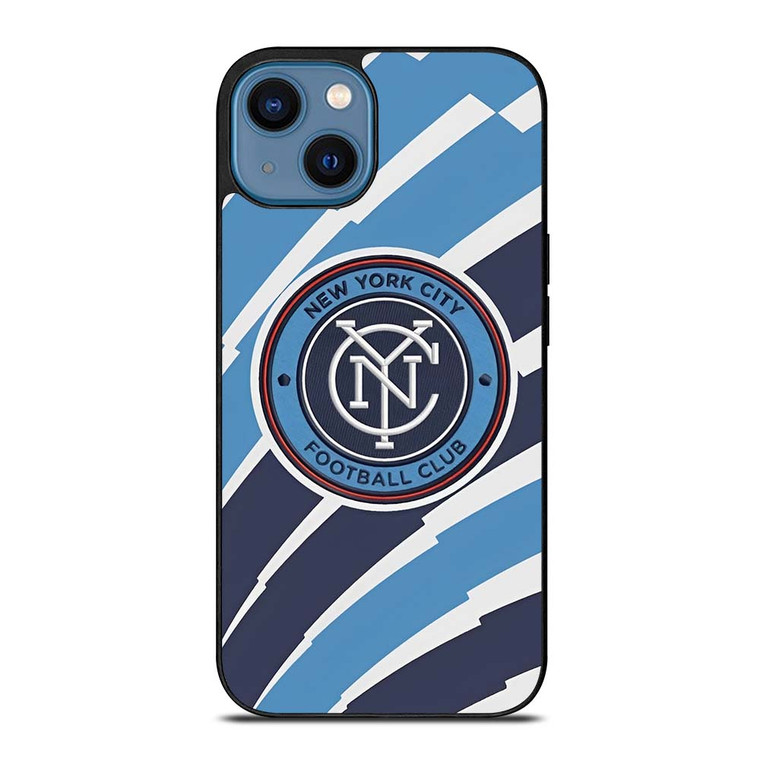 NEW YORK CITY FC STRIPS iPhone 14 Case
