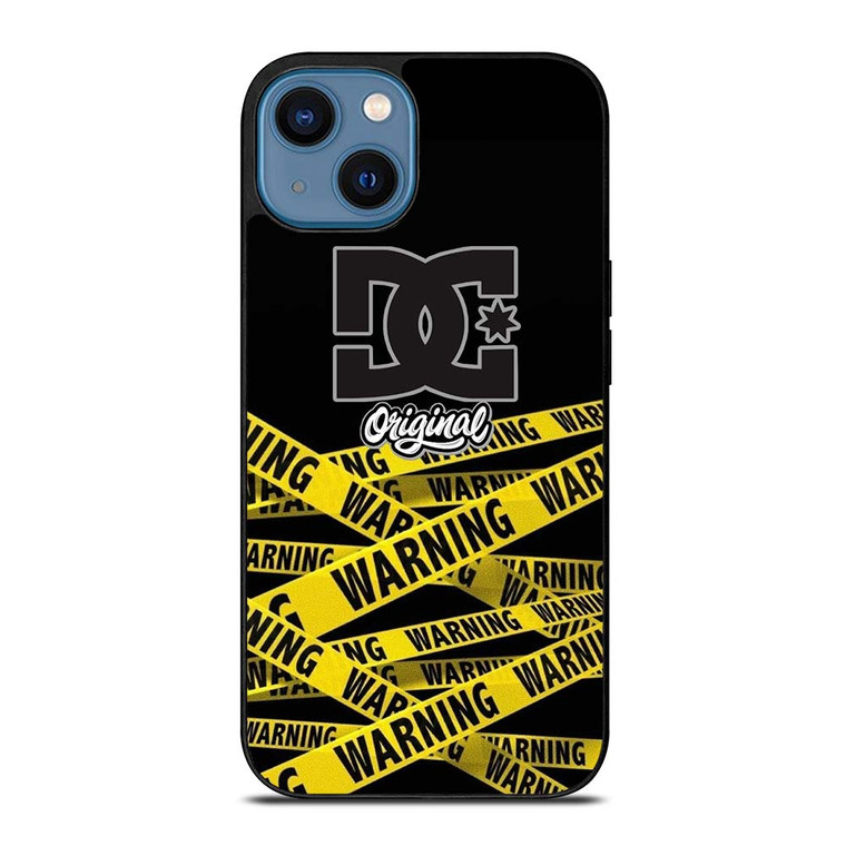 OFF WHITE WARNING DC iPhone 14 Case