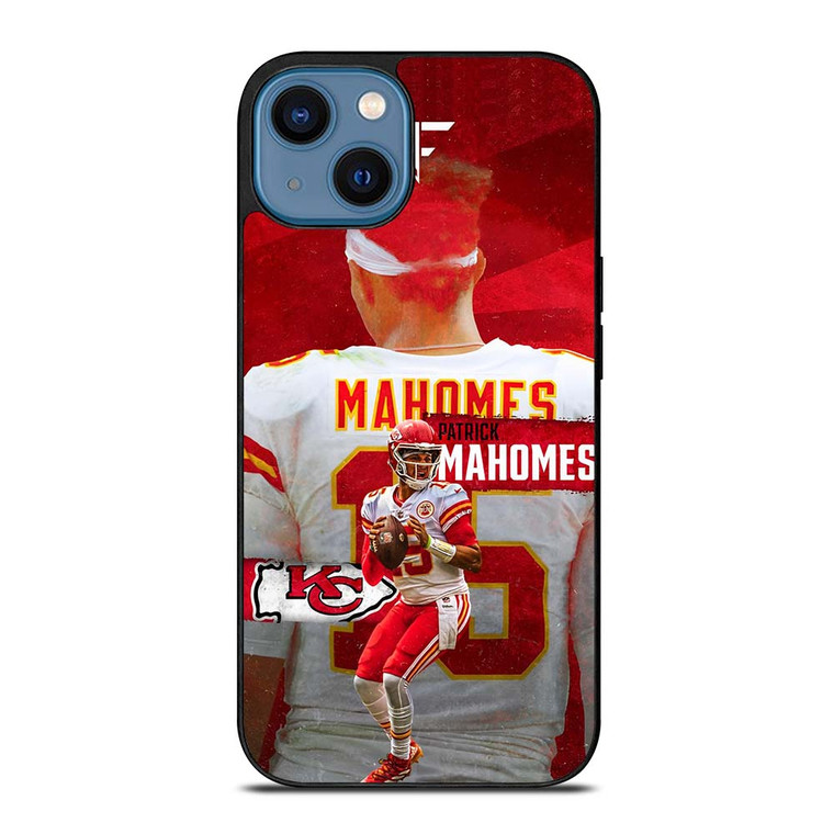 PATRICK MAHOMES 15 KANSAS CITY NFL iPhone 14 Case