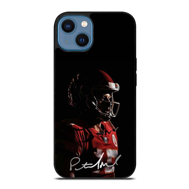 PATRICK MAHOMES KC CHIEFS SIGNATURE iPhone 14 Case