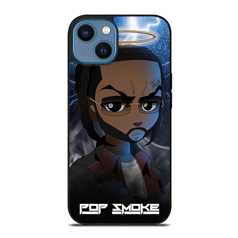 POP SMOKE RAPPER CARTOON LOGO iPhone 14 Case