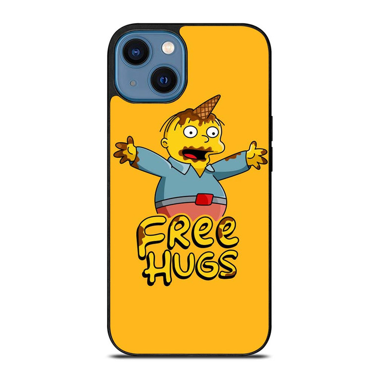 RALPH WIGGUM THE SIMPSONS FREE HUG iPhone 14 Case