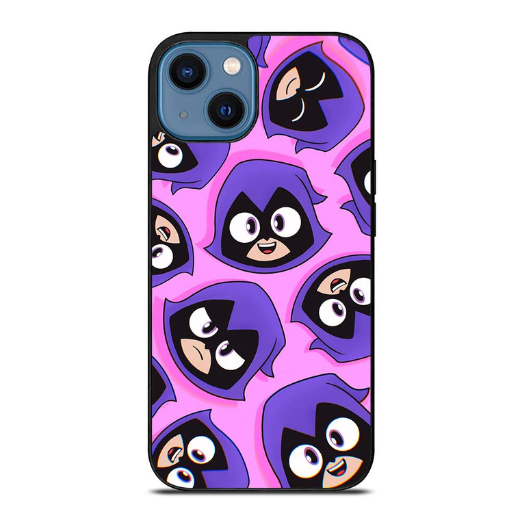 RAVEN TEEN TITANS GO PATTERN iPhone 14 Case RAVEN TEEN TITANS GO PATTERN iPhone 14 Case