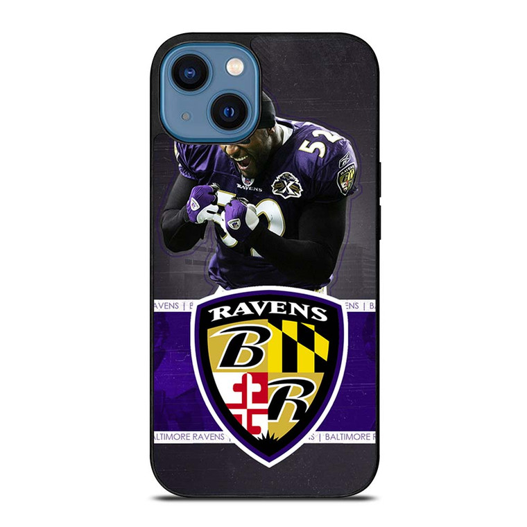 RAY LEWIS BALTIMORE RAVENS FOOTBALL iPhone 14 Case RAY LEWIS BALTIMORE RAVENS FOOTBALL iPhone 14 Case