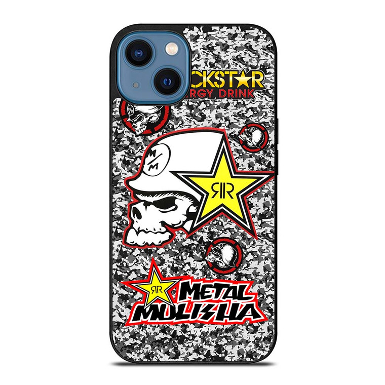 ROCKSTAR METAL MULISHA CAMO iPhone 14 Case