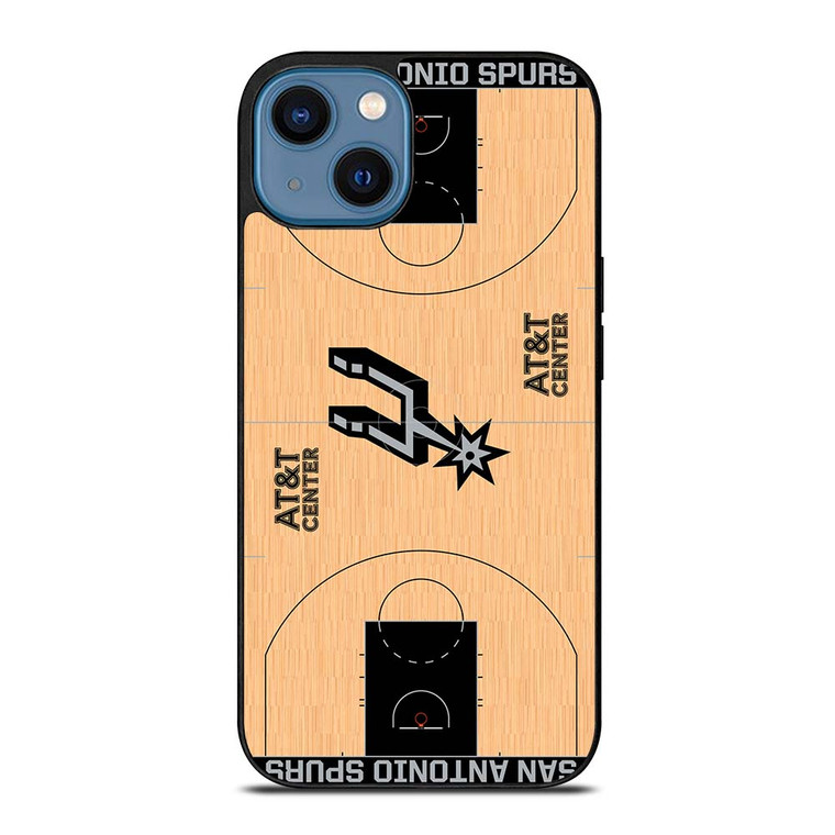 SAN ANTONIO SPURS BASKET FIELD iPhone 14 Case
